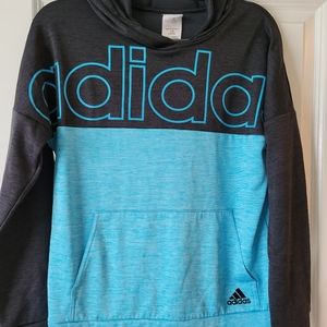 Adidas boys' large pullover hoodie